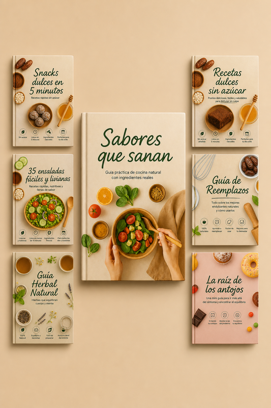 Recetario Sabores que Sanan + BONUS 🎁